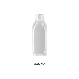 Бутылка без крышки, широкое горло, 300 мл, арт. 05030012, SKU 05030012