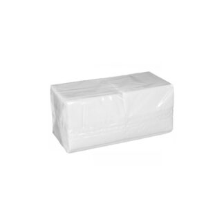 Салфетки бумажные биг-пак 24*24, 1-слойные белые