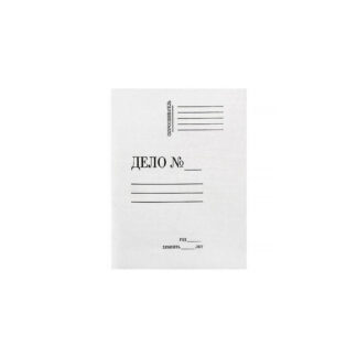Скоросшиватель картон белый "ЭВРИКА" СК-2897, SKU 11020048